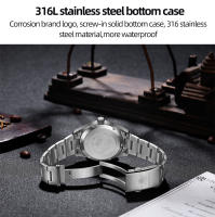 Reloj De Pareja ADDIESDIVE 2024 39mm Lujo Acero Inoxidable Con Recubrimiento AR De Zafiro NH35A Reloj Deportivo De Negocios Para Hombres Resistente Al Agua - details 7