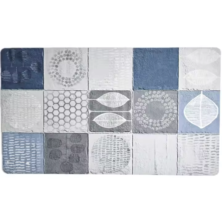 LILI HOME Alfombra Multiusos - Colección ROYAL Tamaños Disponibles: 40 x 60 cm / 50 x 80 cm / 57 x 115 cm /  57 x 145 cm / 57 x 190 cm 0.5 cm de espesor. 100% poliéster de alta calidad, con base de neopreno antideslizante. Moderna y elegante, perfecta par - 1