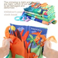 Juguete Educativo Para Bebés 0-6 Meses Libro De Tela Con Rompecabezas Y Anillo Sonoro Interactivo Para Padres E Hijos Material De Tela Seguro Para Bebés - details 12