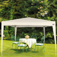 Cenador plegable 300x300x240 cm crema Aktive - details 6