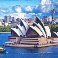 Rompecabezas De Papel Para Adultos 1000 Piezas Sydney Opera House Serie De Construcción Juguete Educativo Infantil - details 2