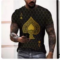 Camiseta De Hombre Con Patrón 3D De Dragón Chino Moda Hip Hop Harajuku Estilo Callejero Verano Cuello Redondo Manga Corta Suave Y Transpirable - details 7