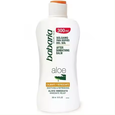 BABARIA BALSAMO PARA DESPUÉS DEL SOL ALOE VERA 300ML - 1