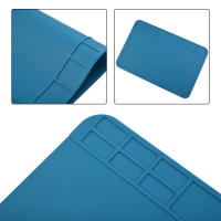 Alfombrilla De Reparación De Soldadura De Silicona Anti-estática Y Resistente Al Calor Para Teléfono PC Y Trabajo Escritorio Alta Temperatura - details 3
