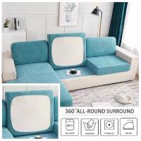 Cubierta De Sofá Impermeable En Tela De Jacquard Estirable Para Sala De Estar Cubierta De Asiento Para Hogar Y Hotel - details 3