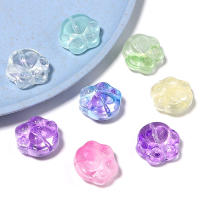 20pcs Cuentas De Forma De Uña De Oso 15x14mm Transparente Y Colorida Para Creación De Joyas DIY Pulseras Y Aretes - details 3