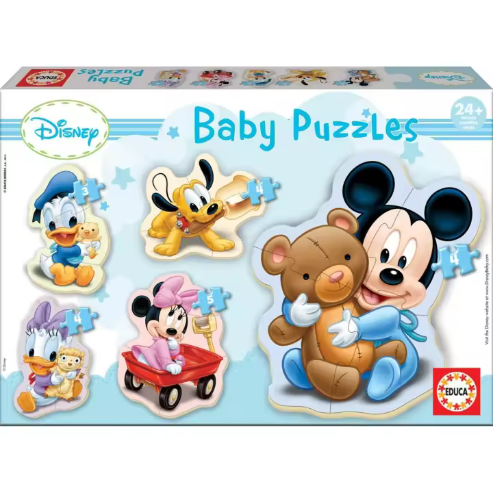 Educa Mickey baby puzzles siluetas Educa 13813 - 1