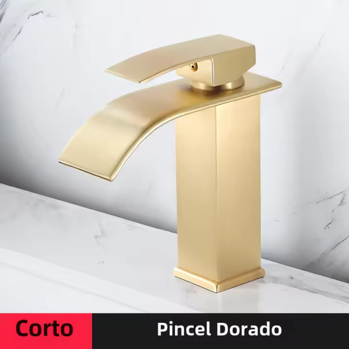 PORCHEDDU Grifo de Acero Inoxidable Contemporáneo Grifo de Agua Cálida y Fría with Manija Única - 1
