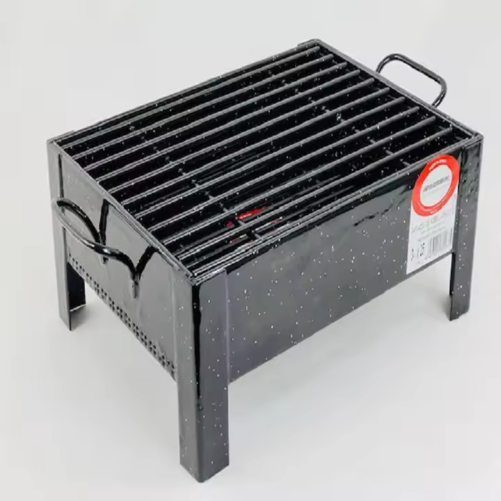 Barbacoa vitrificada 34x25x15 cm - 1