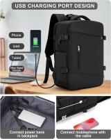 Mochila De Viaje Para Mujer Y Hombre Bolsa De Equipaje De Cabina Para Avión Ryanair Wizzair Tamaño 40x20x25 Bolsa De Mano Unisex Estilo Fashion - details 7
