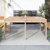 vidaXL Mesa de jardín madera maciza 159,5x82,5x76 cm en color Pino marrón miel/Pino blanco/Pino natural y más | estructura resistente ideal para salón dormitorio o estudio - details 2