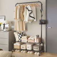 LUTODY - Perchero pie de burro, Colgador de ropa, Soporte resistente con estante para zapatos zapatero, Bolso, Accesorios, Prenda, Multifuncional, Salón, Dormitorio, Sala de estar, Recibidor, Entrada - details 2