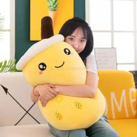 Almohada De Té De Burbuja Gigante 22-70cm Peluche Squishy Con Boba Bebida De Frutas Y Helado Decoración Para Regalo - details 10