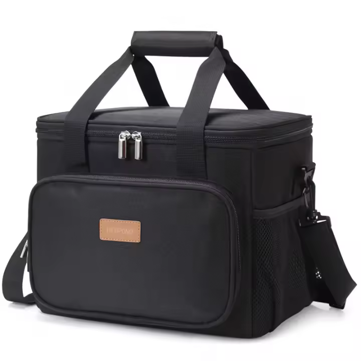 Bolsa de almuerzo para mujeres/hombres, bolsa de almuerzo aislada para el trabajo, oficina, picnic - Bolsa de almuerzo a prueba de fugas con correa ajustable para el hombro - 1