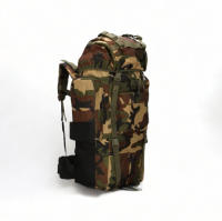 Mochila de Senderismo y Viaje 75L camuflaje - Unisex para Mujer y Hombre - details 0