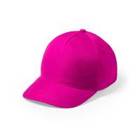 Gorra infantil de 5 paneles para niños y niñas. Con tamaño regulable gracias a su velcro ajustable en la parte trasera. Un complemento o regalo perfecto para dar a los niños en excursiones, campamentos, fiestas de cumpleaños o eventos infantiles. - details 6