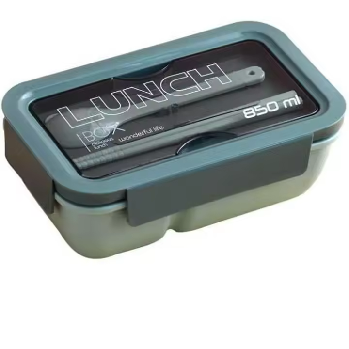 YverLand - Fiambrera para llevar la comida al trabajo. Lunch box, caja de almuerzo infantil para niños de colegio. Tupper lonchera con compartimentos herméticos porta alimentos - 1