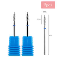 2pcs TP Bit De Uñas De Diamante Torbellino Para Broca De Taladro Y Pulidora Eléctrica Herramientas De Pedicura Corte De Acero Inoxidable - details 4