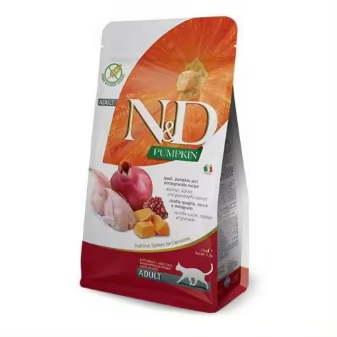 Farmina Nd Pumpkin Grain Free Codorniz Gato 5 Kg - 1