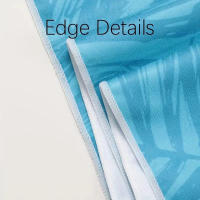 Toalla De Playa Absorbente Y Secado Rápido Ligera Y Super Suave Para Baño Y Camping Exterior Tamaño Rectangular Microfibra - details 6