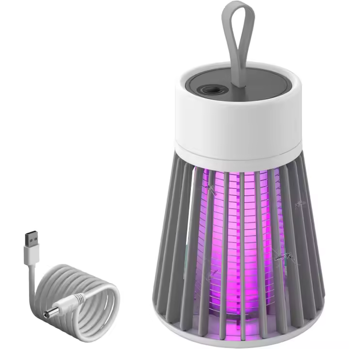 Mozz Guard Mosquito Zapper, Zapper de Insectos portáril de Nueva Generación 2024, Carga USB y bajo nivel de ruido, adecuado para interiores, Jardines domésticos, campamentos, P - 1
