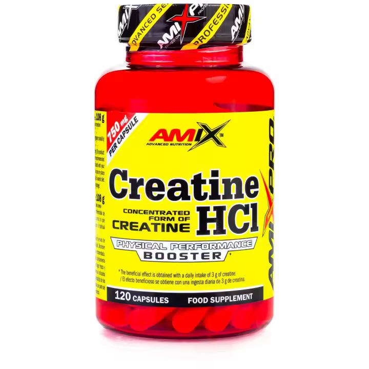 Amix Suplemento Creatine HCI 750 mg 120 Cápsulas - 1
