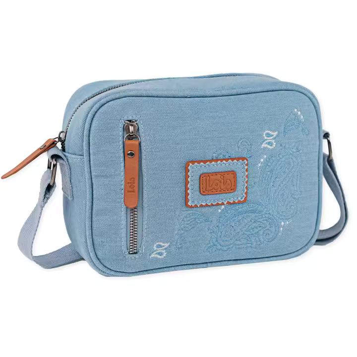 Bolso Bandolera Mujer - Bolso Mujer Pequeño. Bolso Lois Mujer - Bolso Mujer Bandolera De Uso Diario - Bolso Azul Mujer - 1
