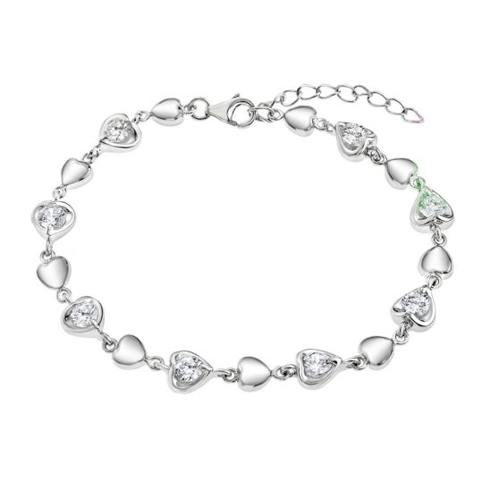 TIME ROAD Pulsera WS01835 Plata 19 cm Mujer Miravia