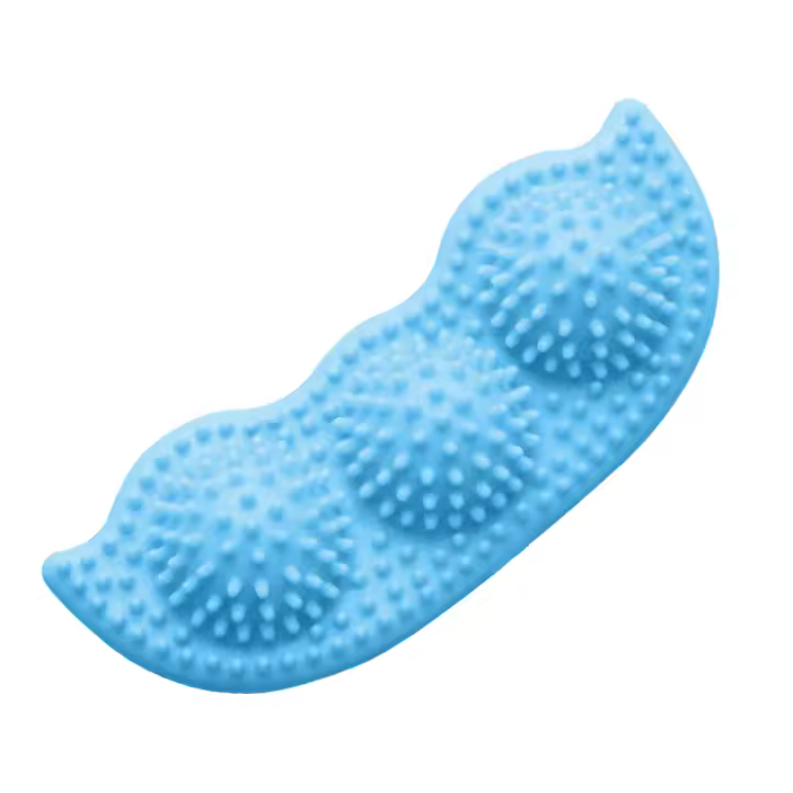Juguetes Para Morder De Goma Suave Azul Duradero Para Entrenamiento De Dientes Para Chihuahua Y Yorkie Juguetes Interactivos Con Bola Y Hueso Para Mascotas Suministros - 1