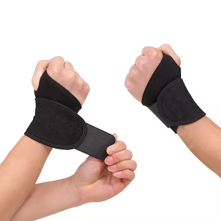 Muñequera Tendinitis Muñeca Ajustable, 1Par Negro Elasticidad Ferula Tunel Carpiano, Muñequera Metacarpiana Pulgar Deportiva Para Esguince de Dolor Muñeca, Tendinitis, Artritis, Protección Deportiva - 1