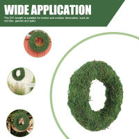 Guirnalda De Moss Simulada Para Boda Y Decoración De Ventanas Suministros De Fiesta Navideña Arco Iris Para Manualidades DIY Anillo De Arco Iris Para Creación De Guirnaldas - details 2