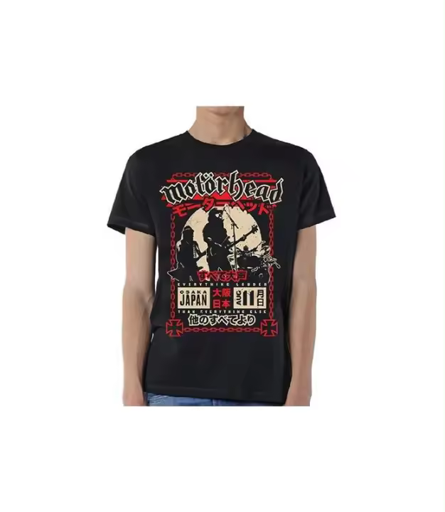 MOTORHEAD Loud in Osaka Licencia oficial Chico Men's Tee Rockoff MHEADTEE41MB - 1