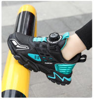 Zapatos Deportivos Casuales Para Niños Transpirables Primavera Otoño Moda Juvenil Zapatillas Con Cordones Y Hebilla Material Superior De Cuero Suela EVA - details 13