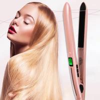-Placa de Melo Profesional Keratin Therapy Pro, queratina y aceite Almendras, Placas flotantes extrlargas, Alisador de pelo Profesional, Cerámica, 5 temperaturas hasta 230 °C, Digitalcalentamiento, muy adoptado para uso en casa y Viajes - details 9