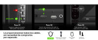 Barra de Sonido ULTIMEA Nova S40 Soundbar con subwoofer con cable, canal 2.1, Potencia Máxima 160W, modos de película/música/juego, Bluetooth 5.3/HDMI/óptico/AUX/Montaje en Pared, para TV y juegos de PC, Adecuado para cine en casa - details 7