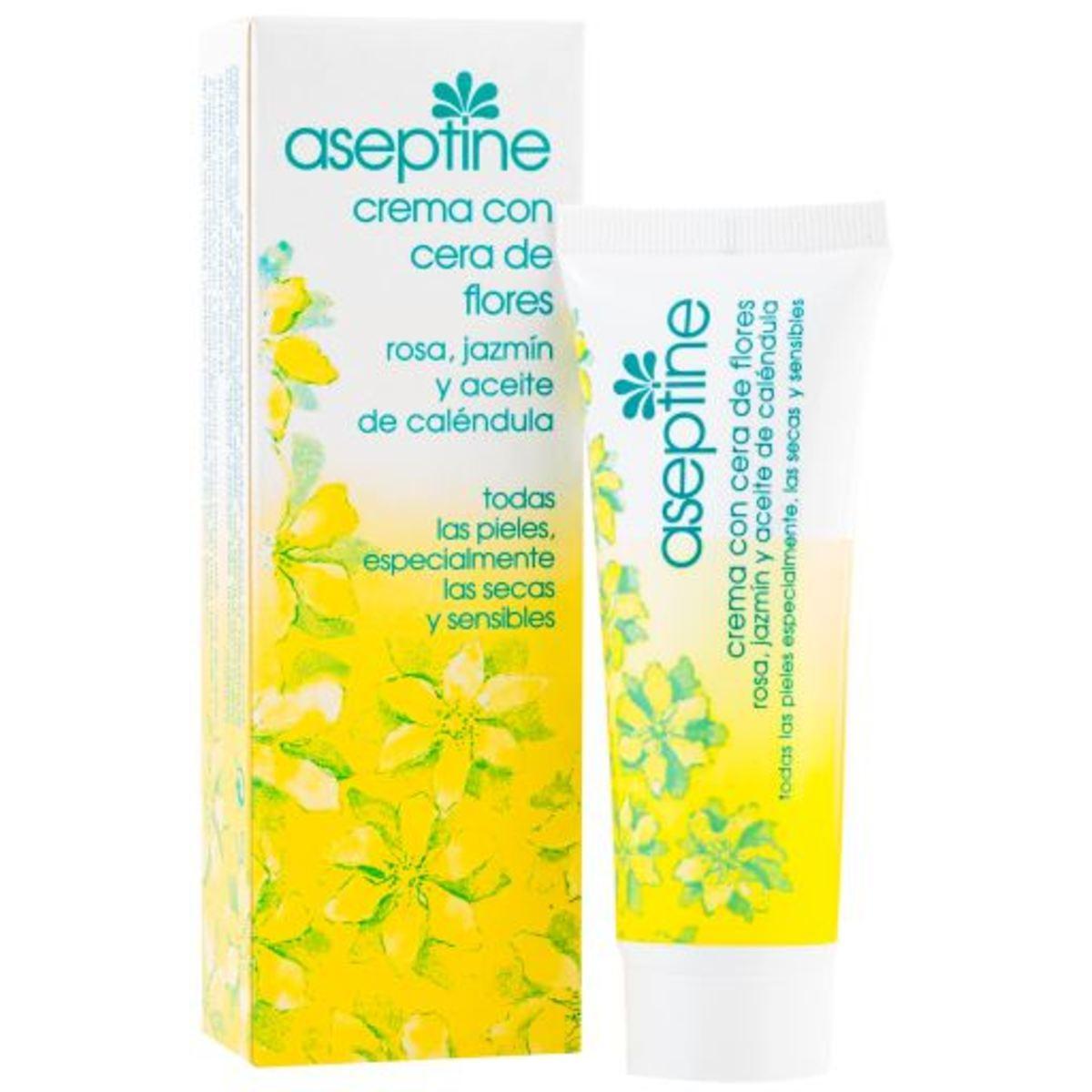 Aseptine Crema facial con cera de flores 50 ml