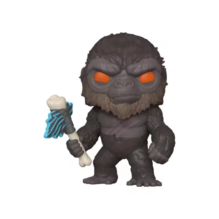Funko POP! Godzilla Vs Kong - Kong With Axe - Godzilla Vs Kong - Figura Coleccionable Oficial - Juguete para Niños y Adultos - Fans - Diversidad de Personajes y Temáticas - 1