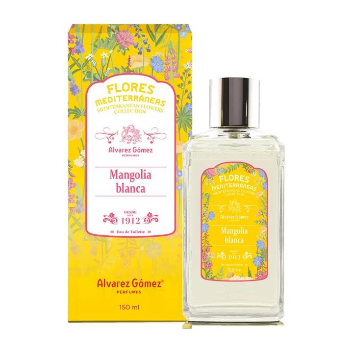 ALVAREZ GOMEZ Flores Mediterráneas Magnolia Blanca Eau de Toilette floral para mujer vaporizador 150 ml / Unidad — oferta en Miravia