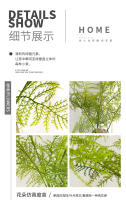 Fern Artificial De Gran Tamaño En Verde Para Decoración De Hogar Y Bodas Adorno De Mesa Japonés Zen Prop De Fotografía De Interior - details 5