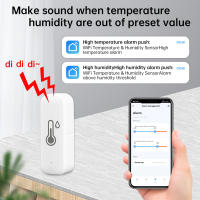 Sensor De Temperatura Y Humedad Inteligente Tuya Zigbee/Wifi Batería Poderada Termostato APP Seguridad Inteligente Compatible Con Google Home - details 6
