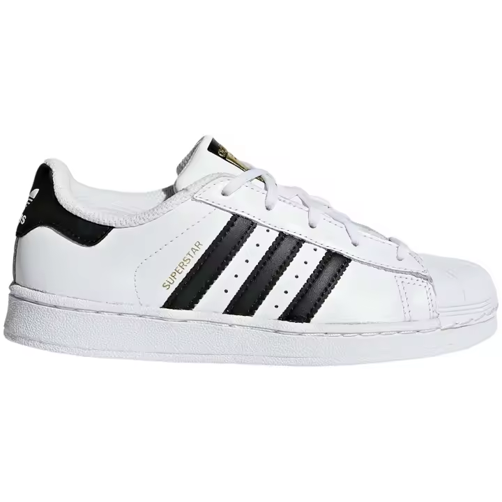 Zapatillas Adidas Superstar para niños unisex en color blanco - 1