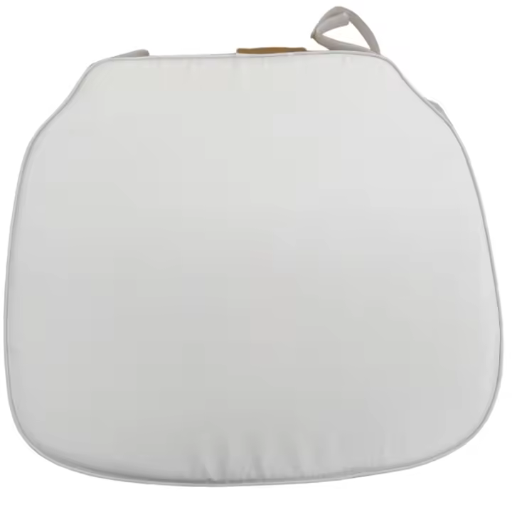 Gerimport Cojín Blanco para Silla Crossback 43 X 39 X 4 Cm - Cómodo y Elegante - 1