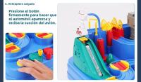 Aventura Automovilística para Niños: Circuito de Tren con Aparcamiento y 2 Coches de Regalo, 23x23x18 cm - details 13