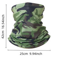 Bandana Multifuncional De Protección UV Para Exterior Capucha De Cuello Para Ciclismo Pesca Senderismo Cubre Cara Y Cabeza - details 1