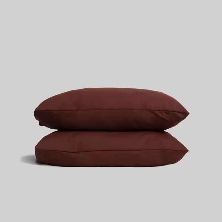 Llartextil Funda de Almohada Económico Chocolate - Calma y Relax - 1
