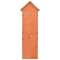 vidaXL Caseta de almacenamiento de jardín de madera 71x60x213 cm - details 2