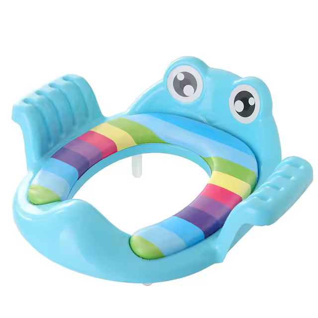 Asiento de entrenamiento de orinal para Bebé y Niño, taburete de Paso ajustable con Escalera, Cómodo ASIENTO DE Inodoro de dibujos animados para Niño - 1