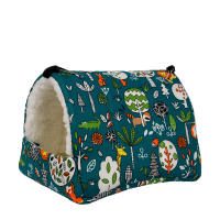 Hammock Para Ratón De Azúcar Hamster Oso Dorado Papagayo Nido De Pequeño Animal De Peluche Cálido Para Dormir Invierno Surtido De Colores - details 6