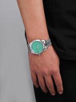 Reloj De Pulsera De Lujo Para Hombre Diseño Especial Del Reloj De Manivela De Acero Inoxidable Deportivo Y Casual Reloj De Pulsera Clásico Y Sencillo - details 8