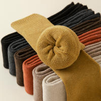 Calcetines Largos Sin Pierna Para Mujer Calcetines Hasta La Rodilla De Color Sólido Térmicos Cuff Calientes Otoño Invierno - details 6